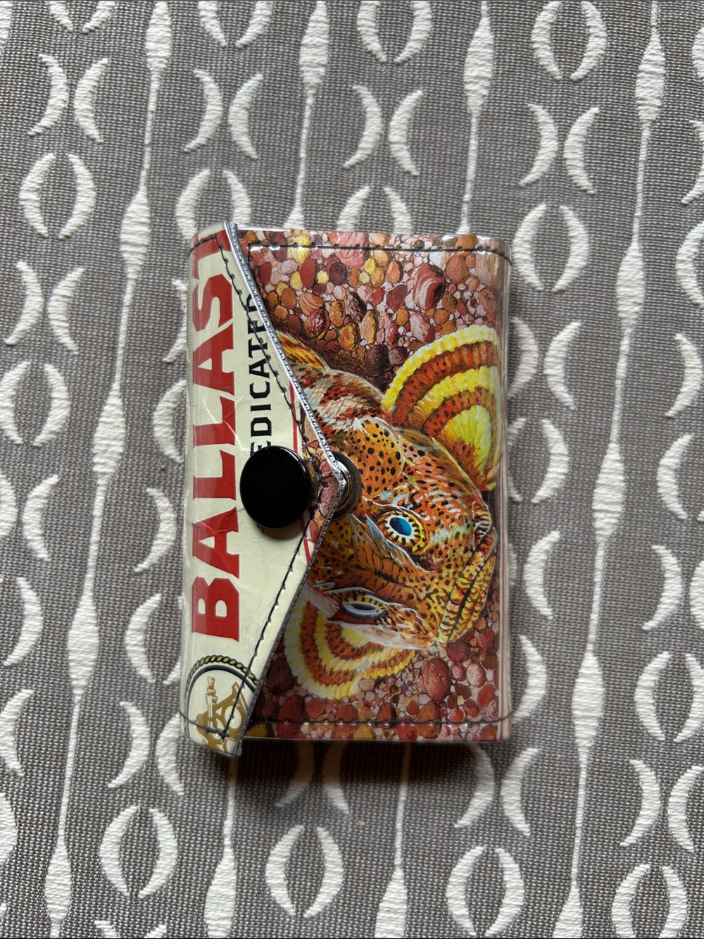 Ballast Point Fish Print Snap Wallet for CF photo cards